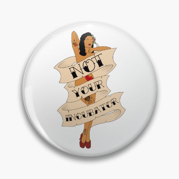 Item preview, Not Your Incubator Vintage Pinup Tattooo designed and sold by FairyNerdy.