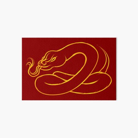Snake - Chinese Zodiac - Mustafa Kulle Art Board Print