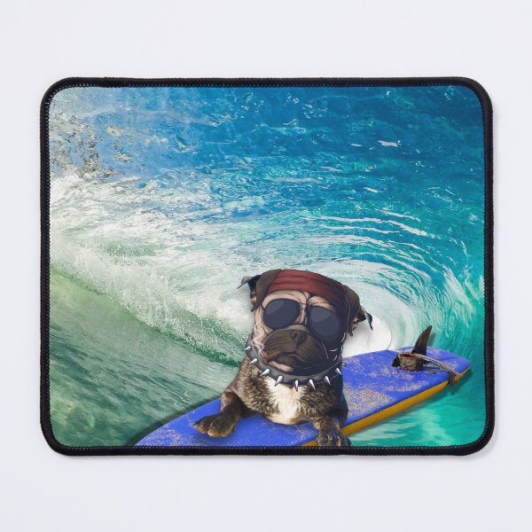 Item preview, Surfer Dude Dog designed and sold by LanaDevon.