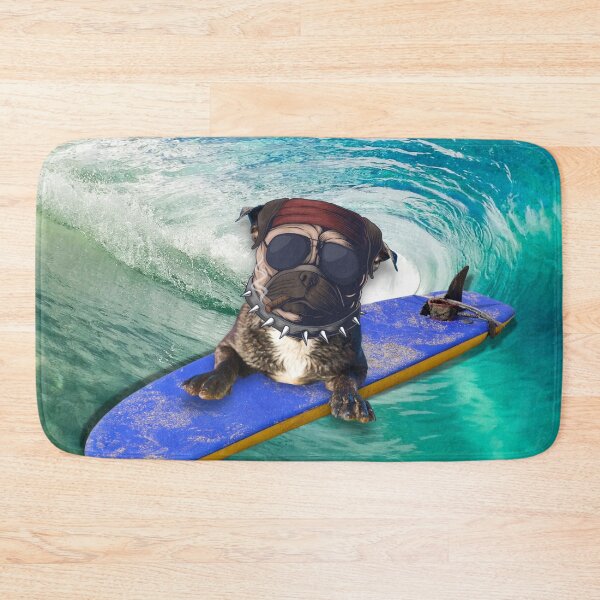 Item preview, Surfer Dude Dog designed and sold by LanaDevon.