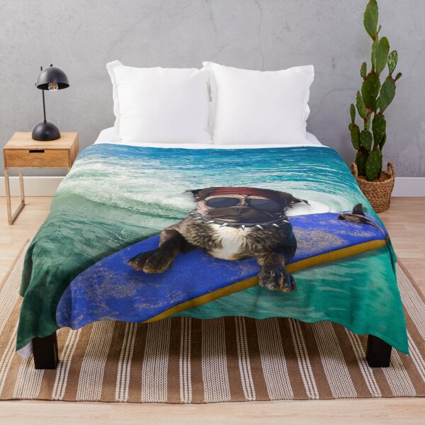 Item preview, Surfer Dude Dog designed and sold by LanaDevon.