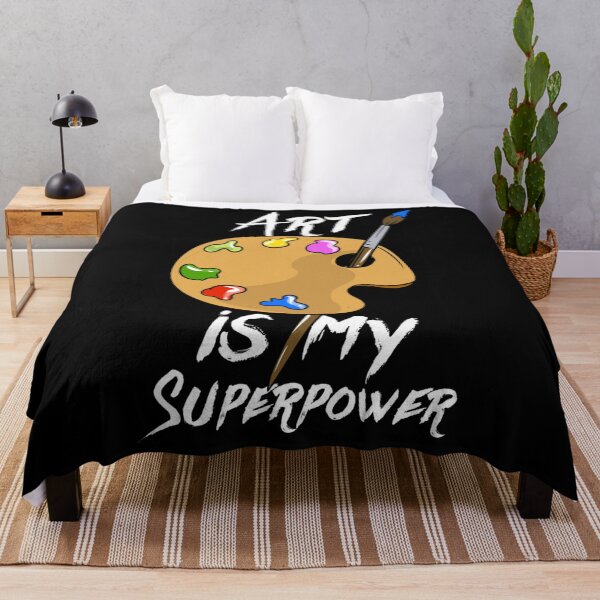 Item preview, Art Is My Superpower - Drawing Funny Art Teacher Artists designed and sold by alanxgoldberger.