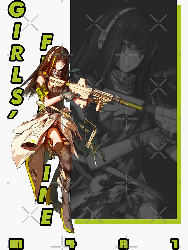 Anime FanArt Kawaii - Girls Frontline - M4A1 