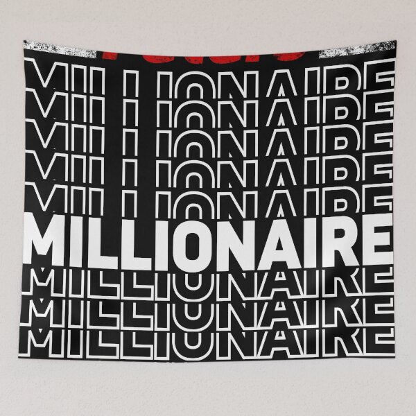 Item preview, Future Millionaire Motivational - Black designed and sold by PearlMoonGrapes.