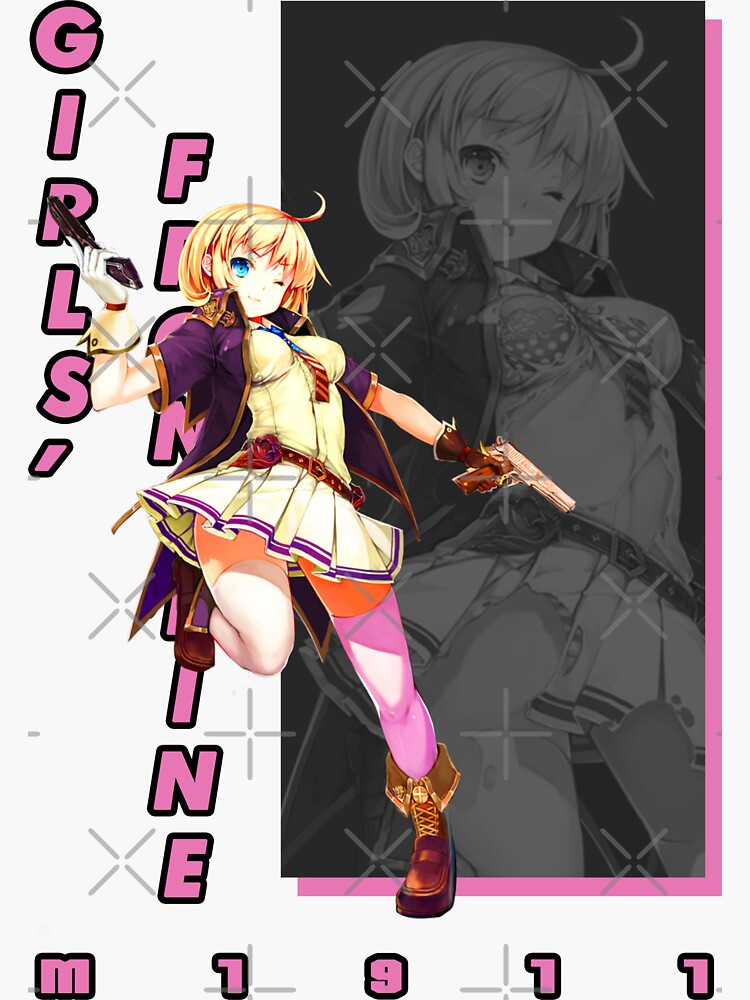 Girls Frontline M1911 Sticker For Sale By Azuresiegfried Redbubble 2710