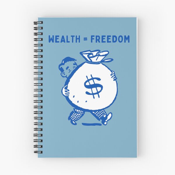 Item preview, Wealth is freedom! designed and sold by FloridaKeys1984.