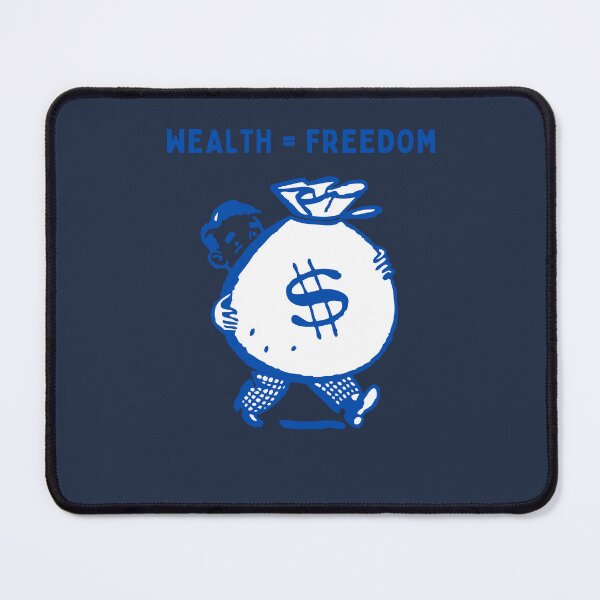 Item preview, Wealth is freedom! designed and sold by FloridaKeys1984.