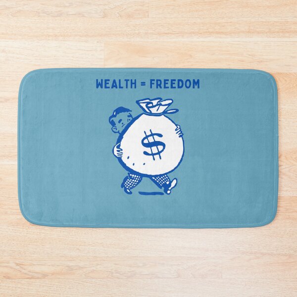 Item preview, Wealth is freedom! designed and sold by FloridaKeys1984.