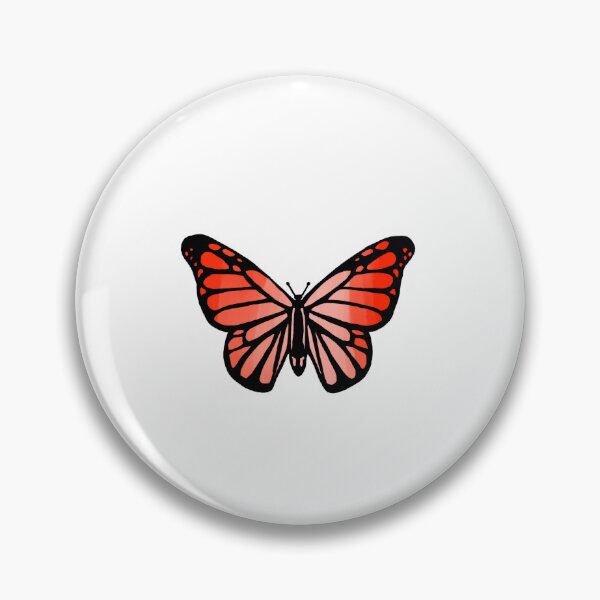 Item preview, Red ombré butterfly  designed and sold by Kandi Hohenberger.