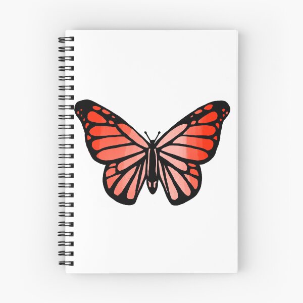 Item preview, Red ombré butterfly  designed and sold by Kandi Hohenberger.