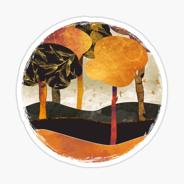 Item preview, Metallic Forest designed and sold by spacefrogdesign.