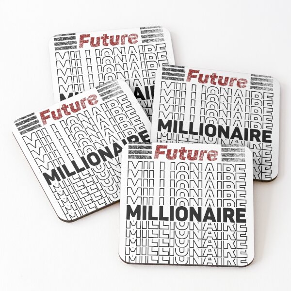 Item preview, Future Millionaire Motivational  designed and sold by PearlMoonGrapes.