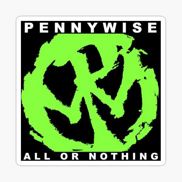 Item preview, Pennywise all or nothing designed and sold by MarthaDamon45.
