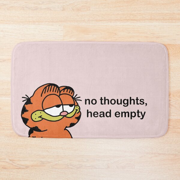 Item preview, Garfield No Thoughts Head Empty designed and sold by MehranZetzsche.