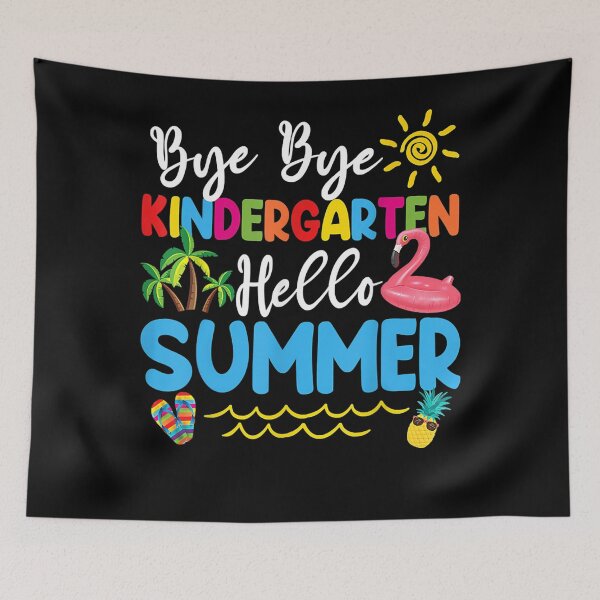 Item preview, Bye Bye Kindergarten Hello Summer Teacher Student Kids designed and sold by alanxgoldberger.