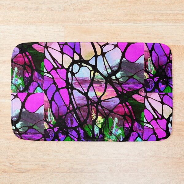 Item preview, Neurographic pattern with landscape oil painting  by MariDani designed and sold by MariDaniArt.