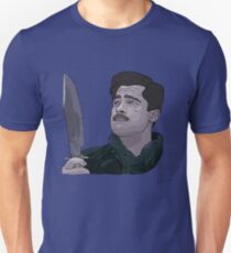 Camiseta unisex Inglourious Basterds, Brad Pitt, Aldo Raine