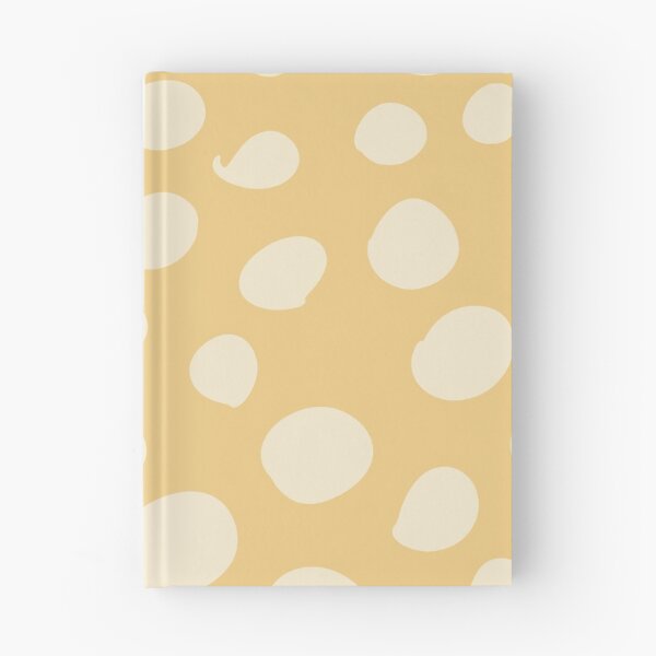 Aperçu de l'œuvre Motif à pois jaune et crème créée et vendue par CaffeinatedVibe.