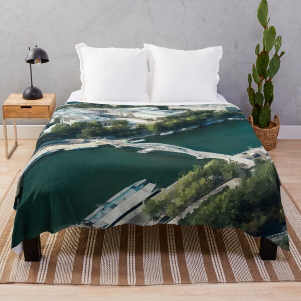 Item preview, The Seine River From Above - Watercolour Style designed and sold by WWWC2288.