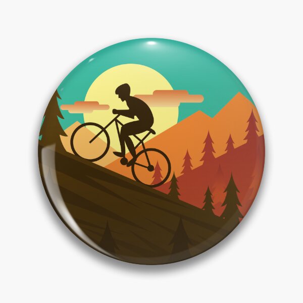 Item preview, mountain biker travels day designed and sold by PrintLess-77.