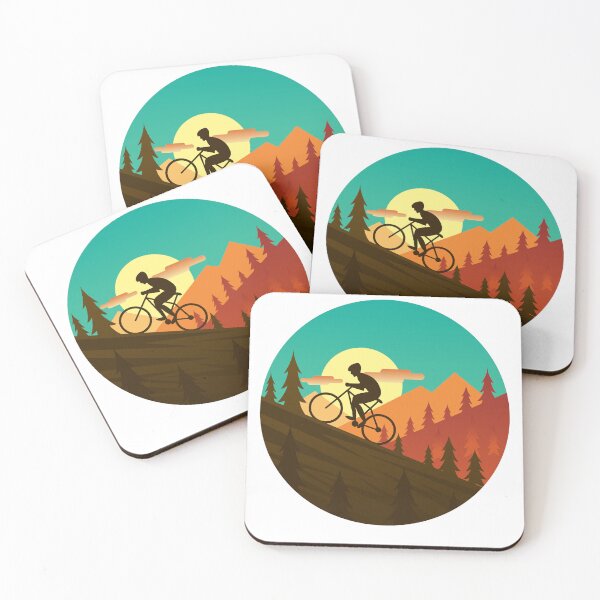 Item preview, mountain biker travels day designed and sold by PrintLess-77.