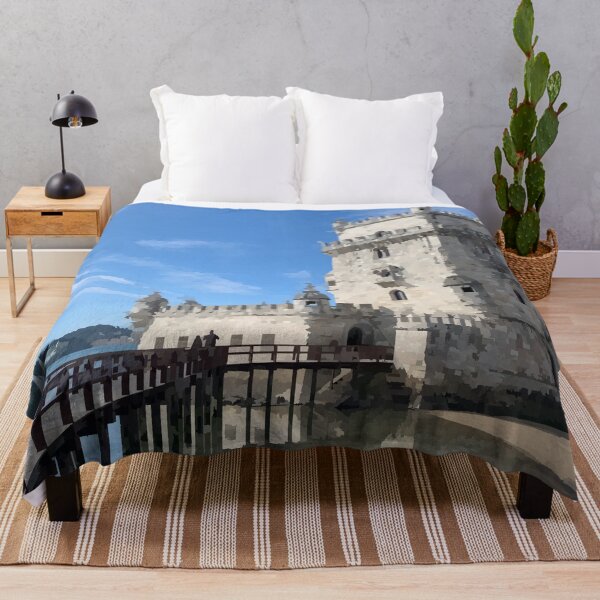 Item preview, Belem Tower in Portugal - Watercolour Style designed and sold by WWWC2288.