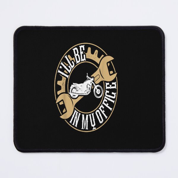 Item preview, Funny I'll be in my office Biker Mechanic Dad Fathers Day designed and sold by Sarena84.