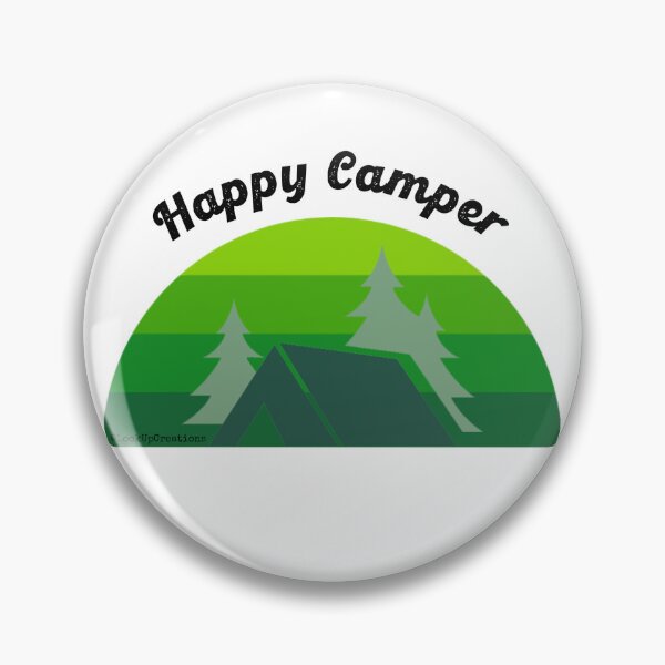Item preview, Happy Camper designed and sold by LookUpCreations.