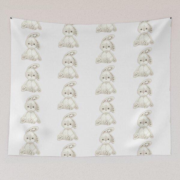 Item preview, Nursery Rabbit in Natural designed and sold by KVDcreations.
