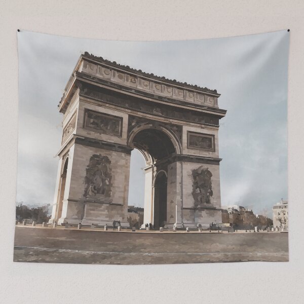 Item preview, Arc de Triomphe in Paris - Watercolour Style designed and sold by WWWC2288.