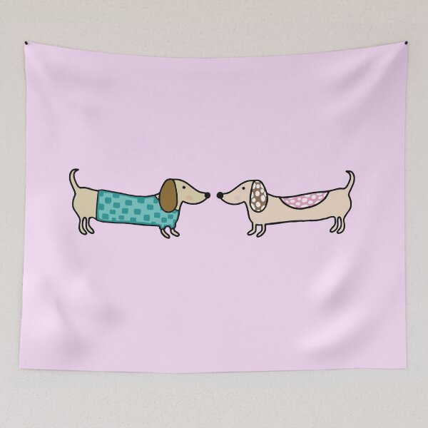 Item preview, Couple of dachshunds designed and sold by bigmoments.