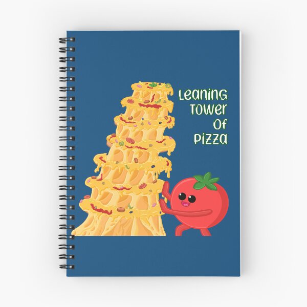 Item preview, Leaning Tower of Pizza designed and sold by ClmsyStudio.