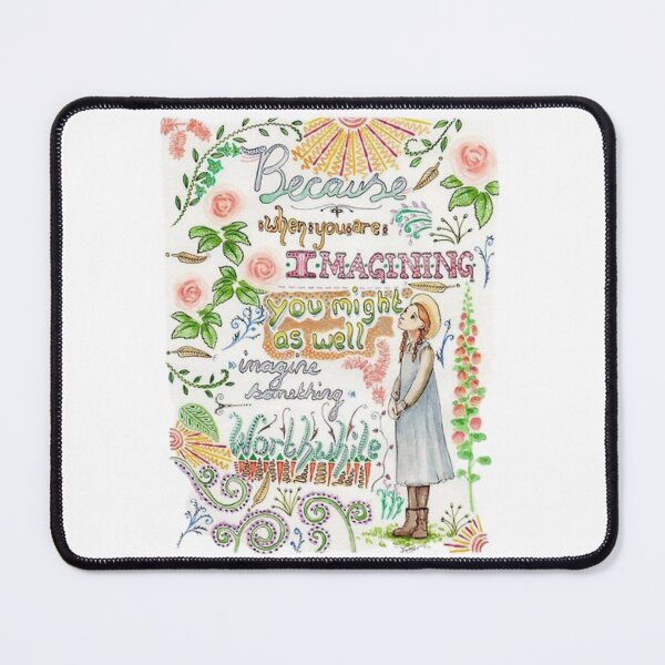 Item preview, Anne Of Green Gables Doddle Art designed and sold by LunaticArtWork.
