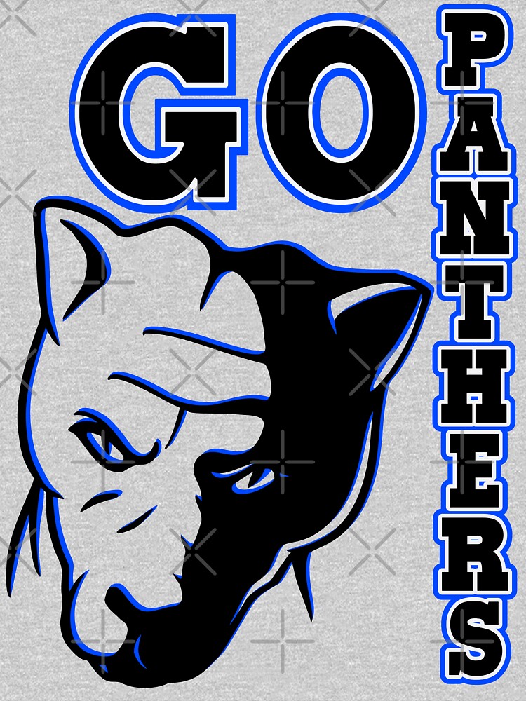 Retro Panthers Mascot, Unisex School Spirit, Panther Sports T-Shirt