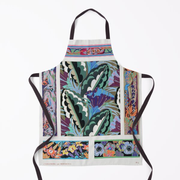Item preview, Vintage geometric floral motifs (1928) Édouard Bénédictus designed and sold by PuzzleWuzzle.