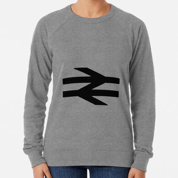 'British Rail Logo' ('Arrows design'). Lightweight Sweatshirt