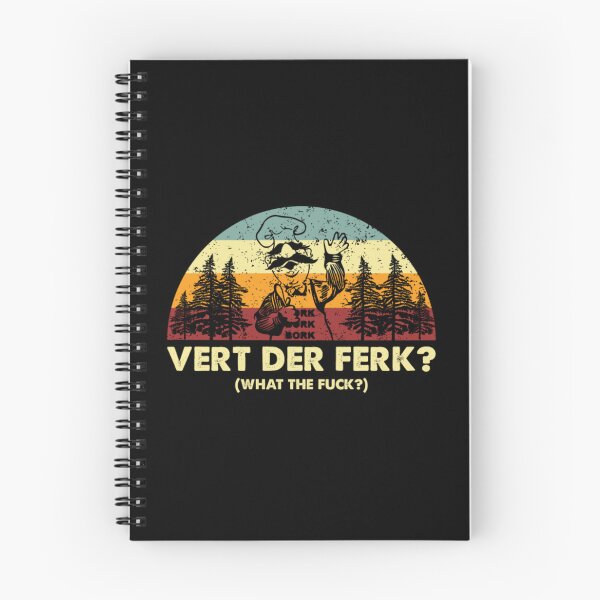 Item preview, Retro Swedish WTF Vert Der Ferk Cute Funny Swedish Chef Knife designed and sold by ManuelAlcala.