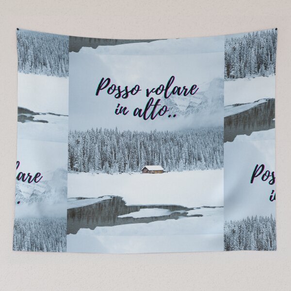 Item preview, I can fly - popular Italian quotes theme gifts  designed and sold by RebelliousRosee.