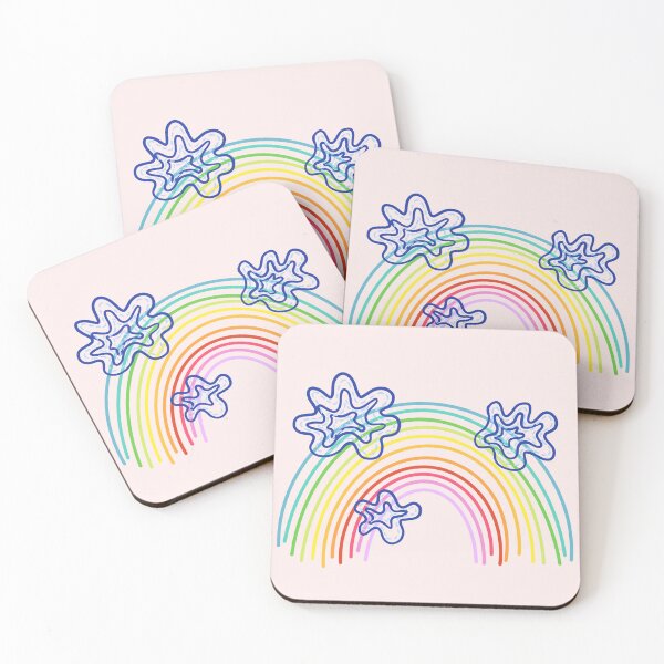 Item preview, Squiggly Line Rainbow designed and sold by alexa-jayne.