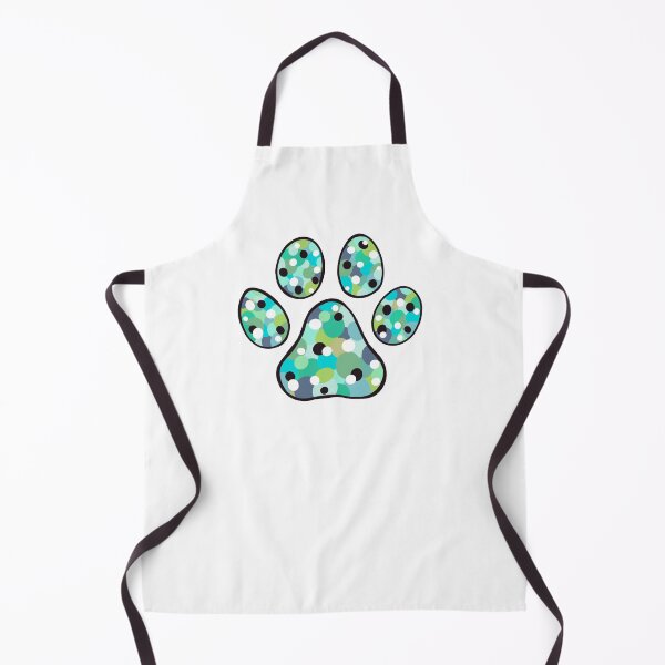 Item preview, Polka Dot Puppy Paw designed and sold by Nikki Johnson.