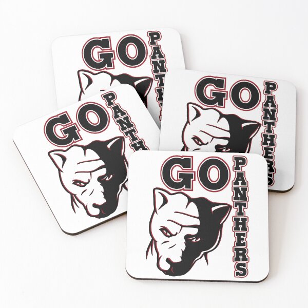 Item preview, Go Panthers Sports Team Spirit Design in Black and Maroon designed and sold by jamie Omahen.