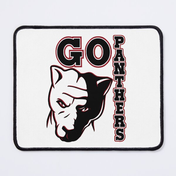 Item preview, Go Panthers Sports Team Spirit Design in Black and Maroon designed and sold by jamie Omahen.