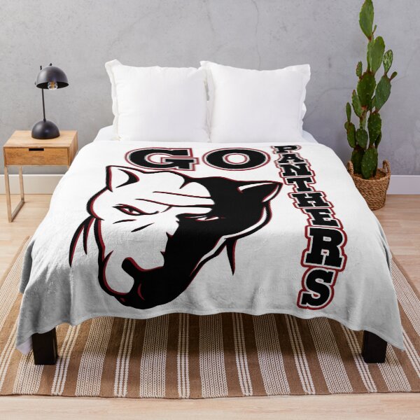 Item preview, Go Panthers Sports Team Spirit Design in Black and Maroon designed and sold by jamie Omahen.