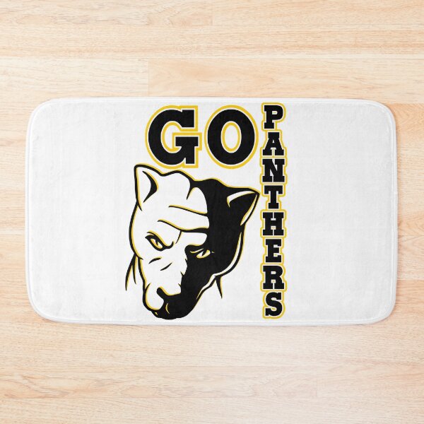 Item preview, Go Panthers Sports Team Spirit Design in Black and Gold designed and sold by jamie Omahen.