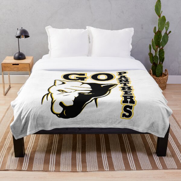 Item preview, Go Panthers Sports Team Spirit Design in Black and Gold designed and sold by jamie Omahen.