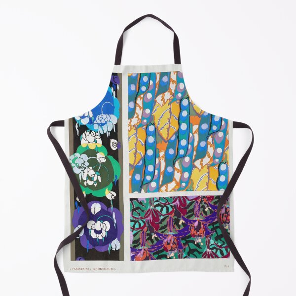 Item preview, Colorful vintage art deco pattern designed and sold by PuzzleWuzzle.