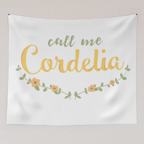 Item preview, Anne Of Green Gables Quotes Call Me Cordilia designed and sold by LunaticArtWork.