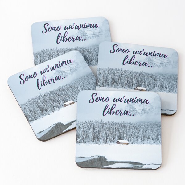 Item preview, I am a free soul - popular Italian quotes theme gifts  designed and sold by RebelliousRosee.
