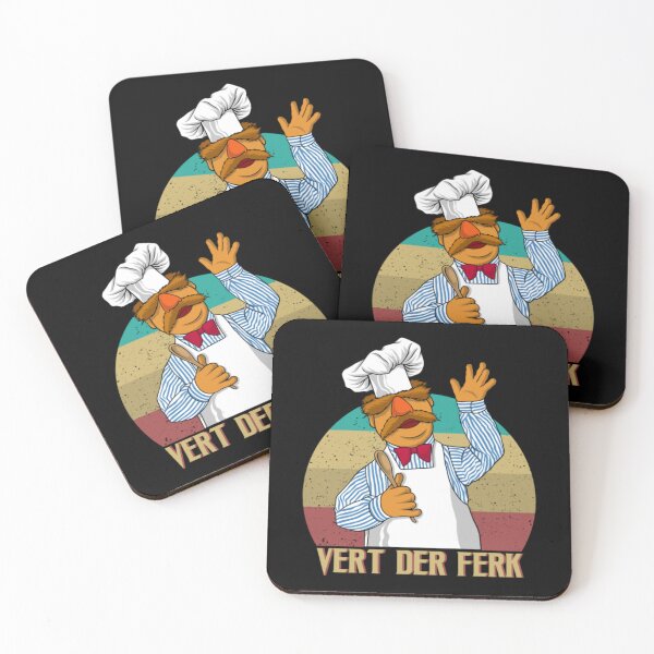 Item preview, Vert Der Ferk Chef Retro Gift Fan designed and sold by ManuelAlcala.