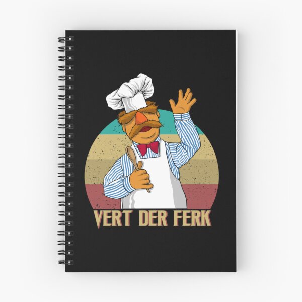Item preview, Vert Der Ferk Chef Retro Gift Fan designed and sold by ManuelAlcala.